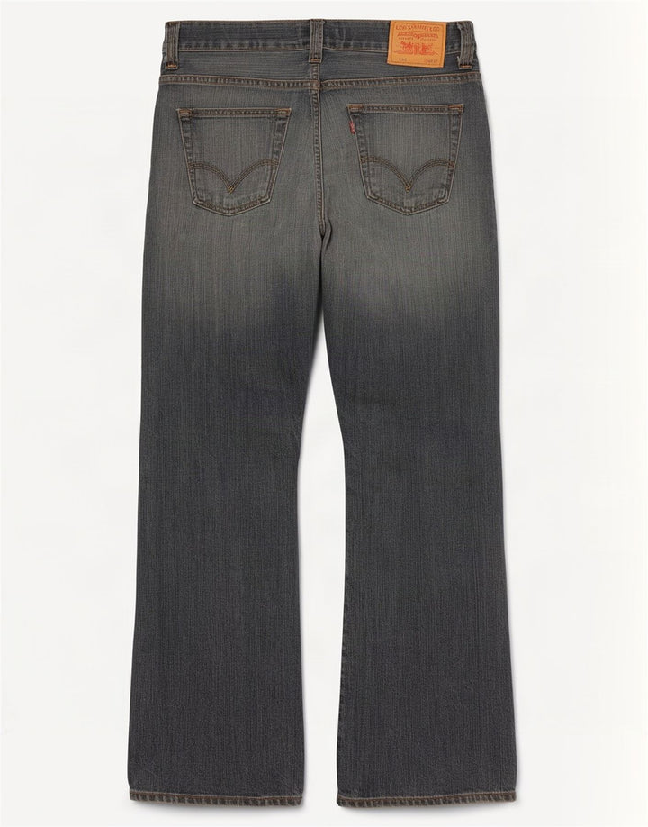 Levi's Herren 512 Bootcut Jeans W34 L32 Blaue Baumwolle