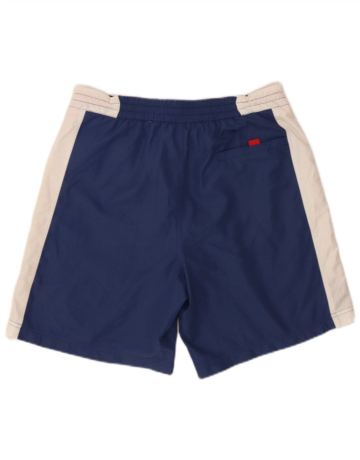 Kappa Herren-Badeshorts, groß, marineblau, Farbblock-Polyester