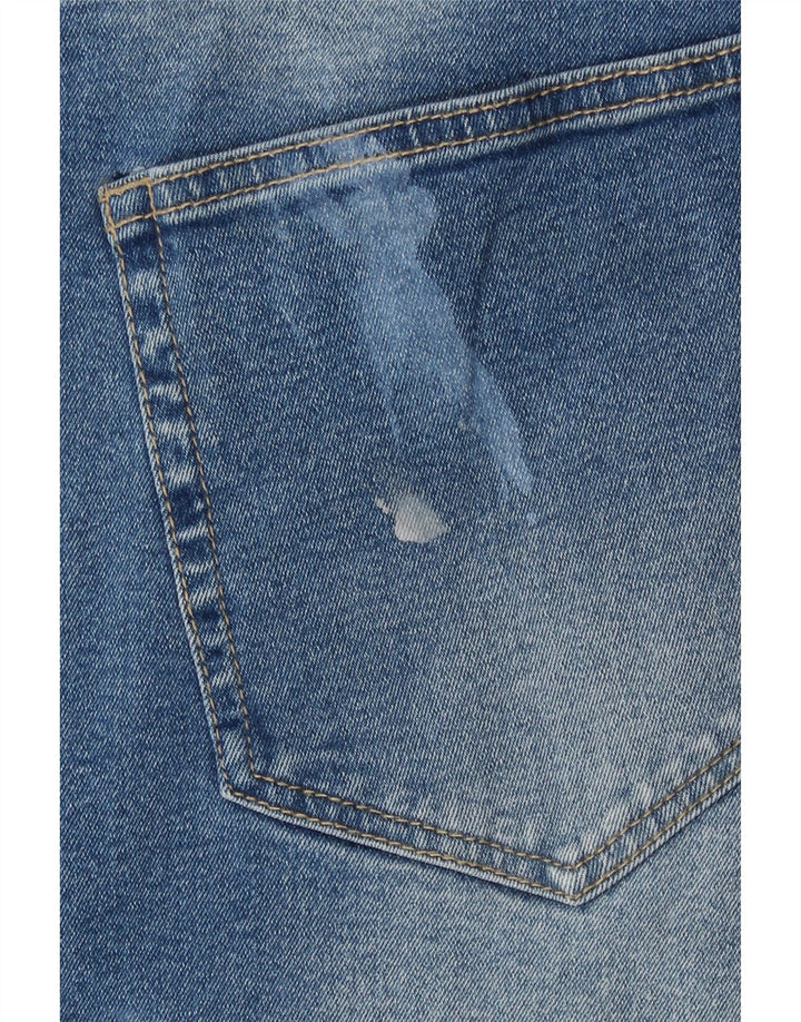 French Connection Slim-Jeans für Herren, W32, L32, blaue Baumwolle