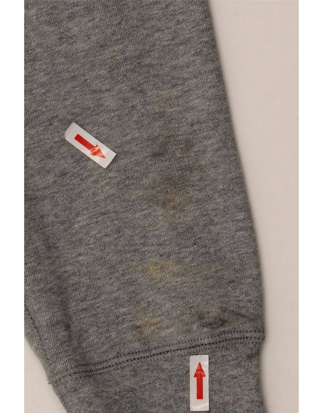 Nike Herren-Kapuzenpullover mit Grafik, mittelgrau gefleckte Baumwolle