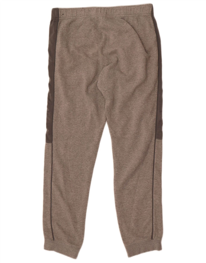 Nike Herren-Trainingshose und Jogger, mittelgraue Colourblock-Baumwolle