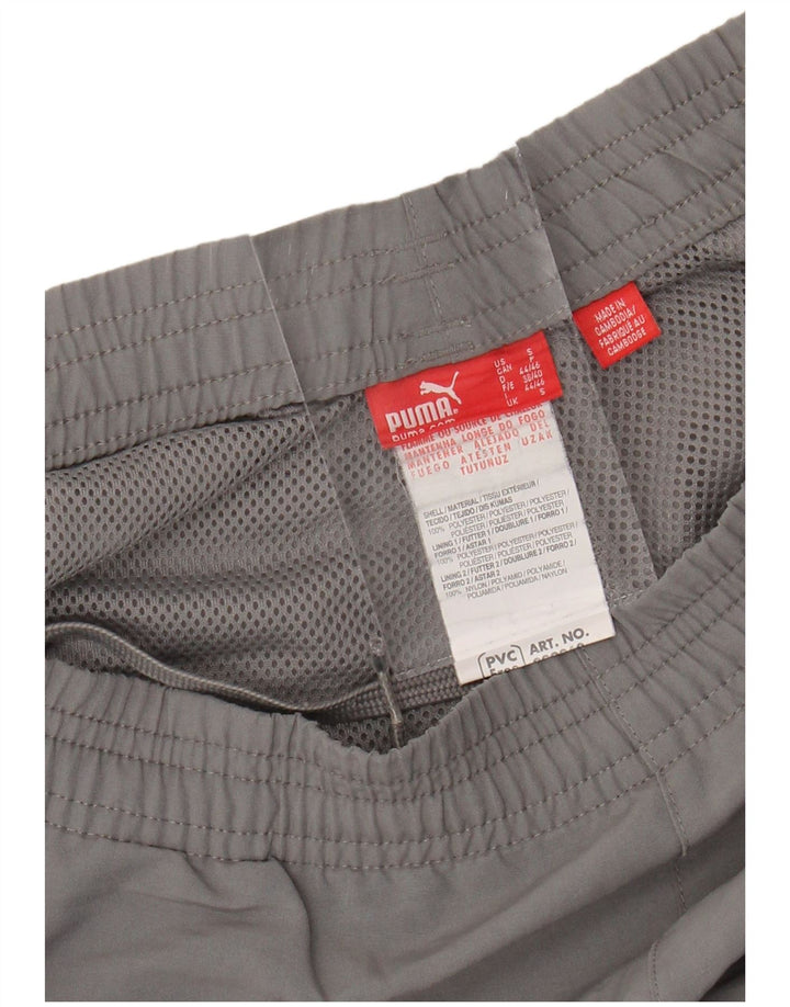 PUMA Herren-Trainingshose, Jogginghose, klein, grau, Polyester