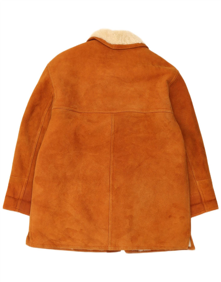 Fibok Damen Lammfelljacke IT 44 Mittelbraun