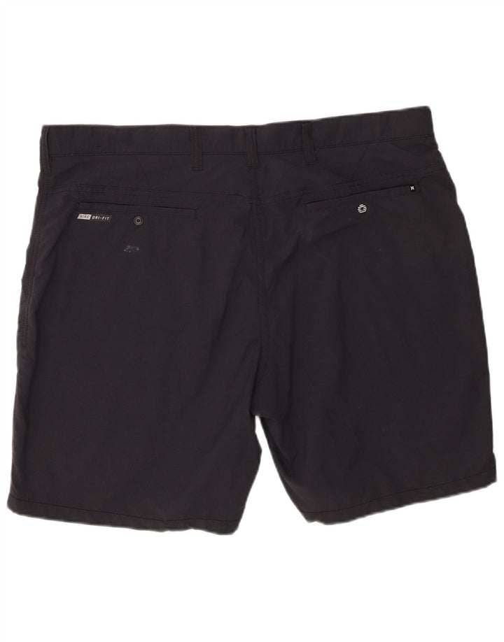 Hurley Herren Chinoshorts W38 XL Graues Nylon