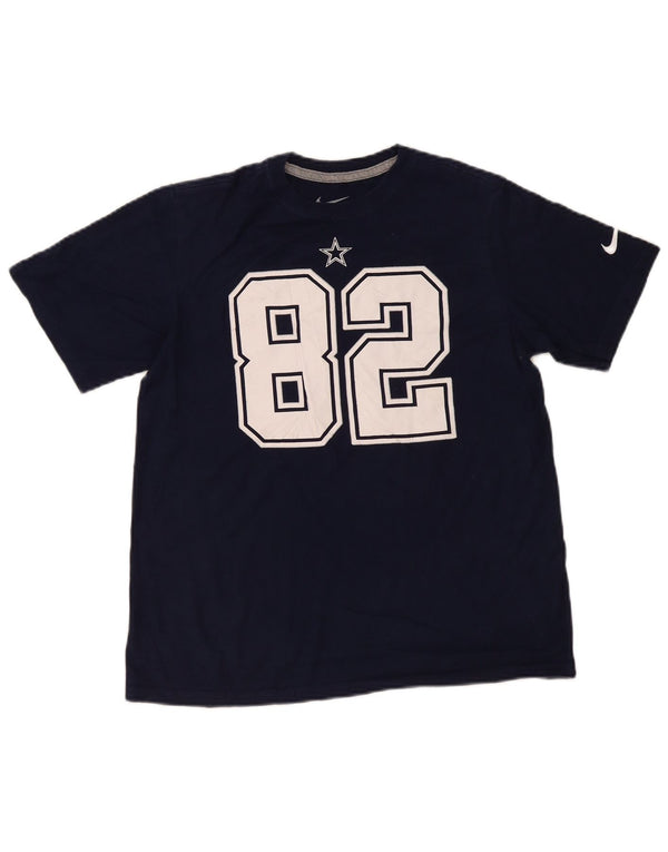 Nike Jungen Dallas Cowboys Grafik-T-Shirt-Oberteil, 13–14 Jahre, XL, Marineblau