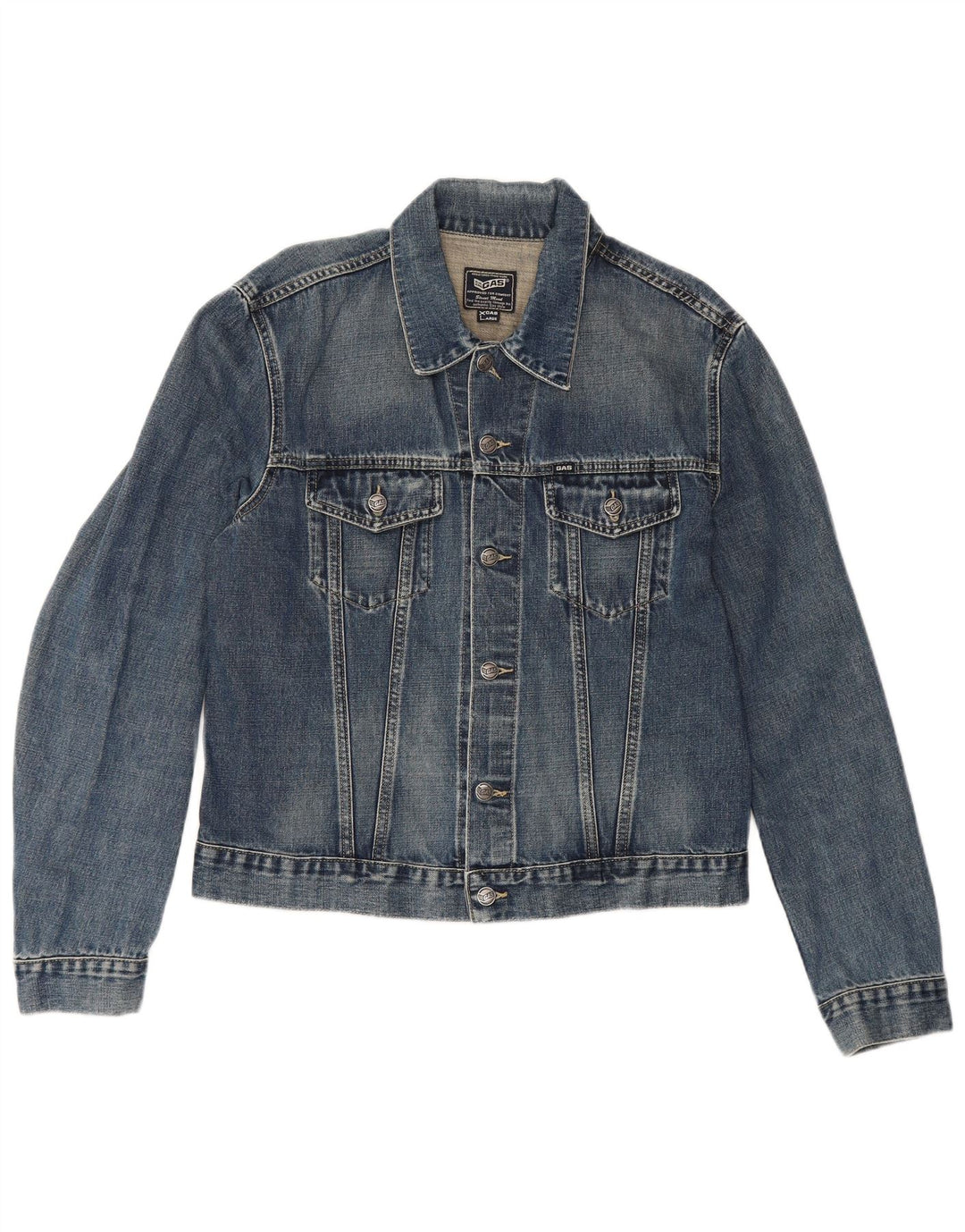 Gas Damen Jeansjacke UK 18 XL Blau