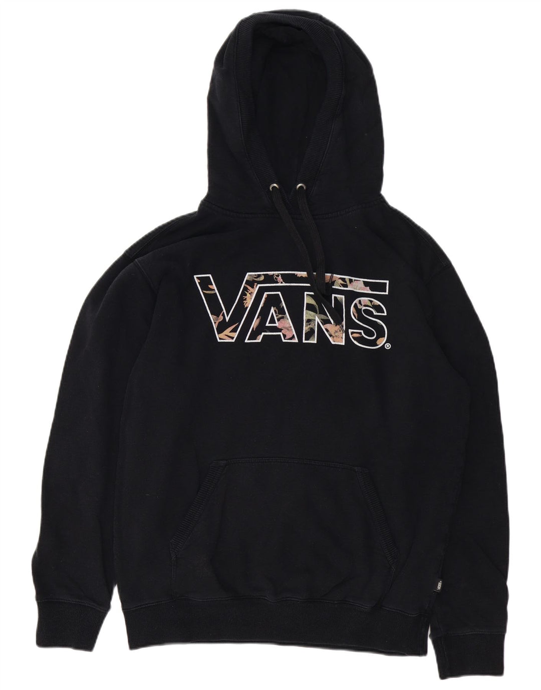 VANS Herren-Kapuzenpullover mit Grafik, groß, schwarze Baumwolle