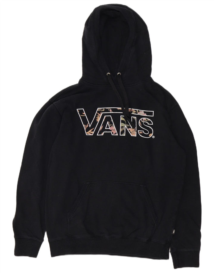 VANS Herren-Kapuzenpullover mit Grafik, groß, schwarze Baumwolle