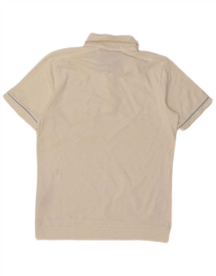 Puma Herren Poloshirt Small Weiße Baumwolle