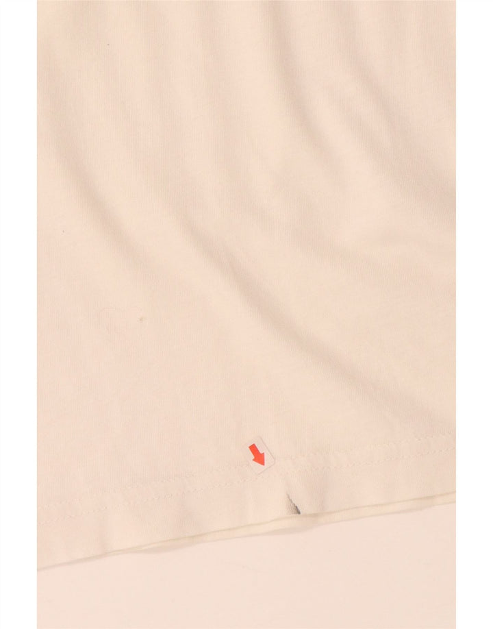 GANT Herren-T-Shirt mit Grafik, Größe L, aus weißer Baumwolle
