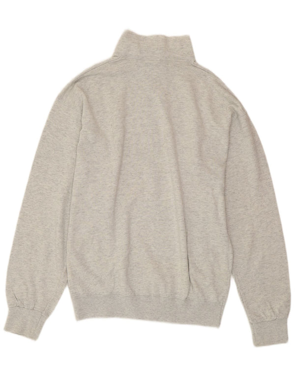 CHAMPION Damen-Trainingsanzug-Oberteiljacke UK 16 Large Grau meliert