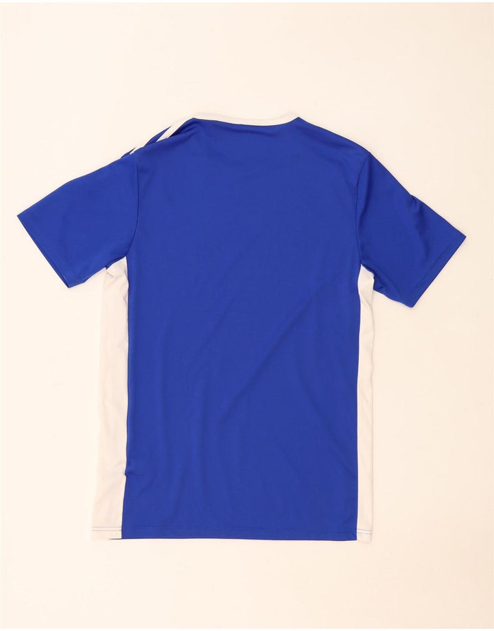 Adidas Herren Aeroready T-Shirt Top Small Blau Colourblock Polyester
