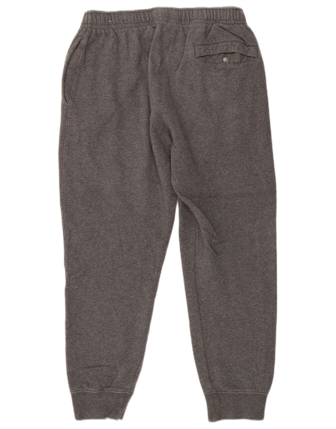 NIKE Mens Tracksuit Trousers Joggers Medium Grey Cotton