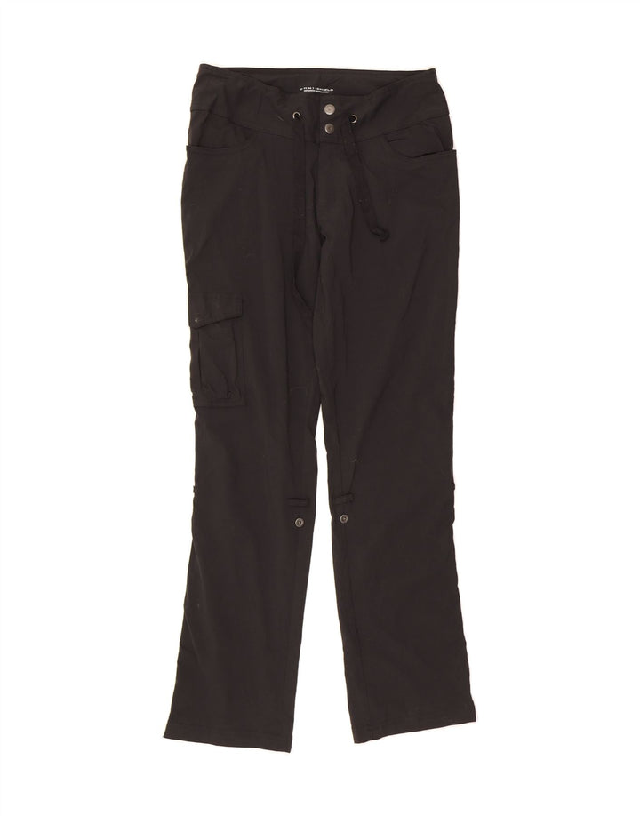 COLUMBIA Womens Omni-Shield Cargo Trousers US 8 Medium W30 L31 Black Vintage Columbia and Second-Hand Columbia from Messina Hembry 
