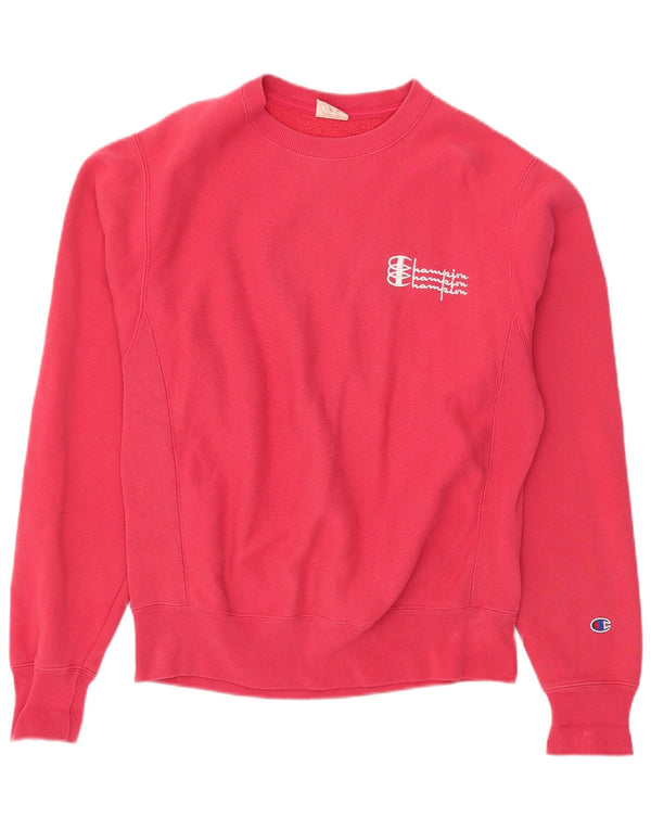 Champion Damen-Sweatshirt in Übergröße, Gr. 10, Größe S, Rosa, Baumwolle