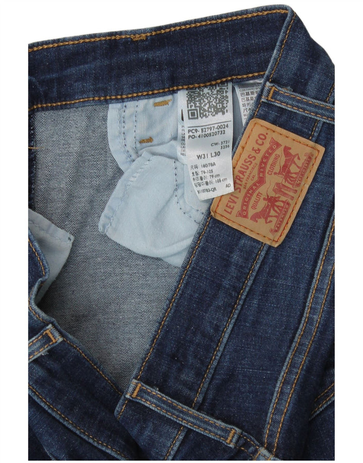 Levi's Damen Skinny Jeans W31 L30 Blaue Baumwolle
