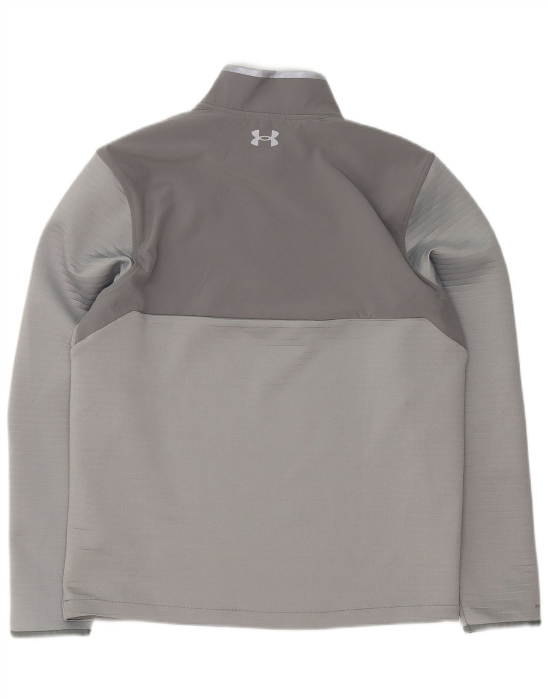 Under Armour Herren-Pullover-Trainingsanzugoberteil, groß, grau, Farbblock-Sport