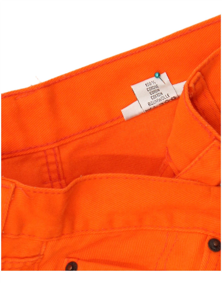 Replay Herren Freizeitshorts W36 Large Orange Baumwolle