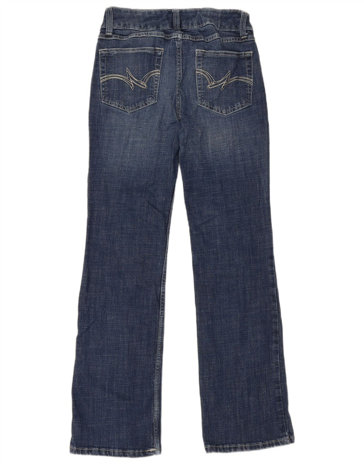 Wrangler Damen Bootcut-Jeans W28 L30 Marineblau