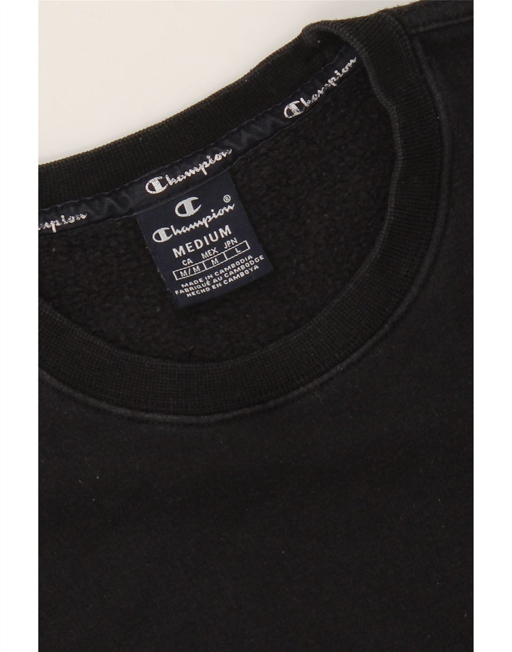 CHAMPION Herren Sweatshirt Pullover Medium Schwarz