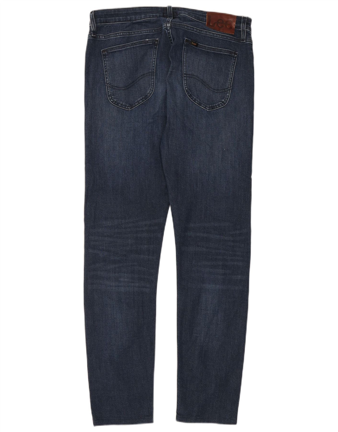Lee Herren Malone Slim Jeans W34 L34 Marineblaue Baumwolle