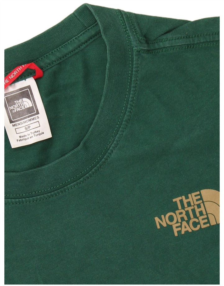 THE NORTH FACE Herren-T-Shirt mit Grafik, Größe S, Grün
