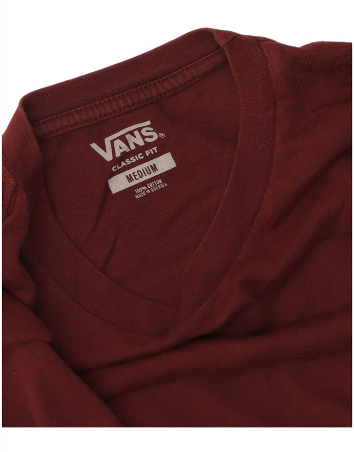 Vans Herren-T-Shirt mit klassischer Passform, mittlere kastanienbraune Baumwolle
