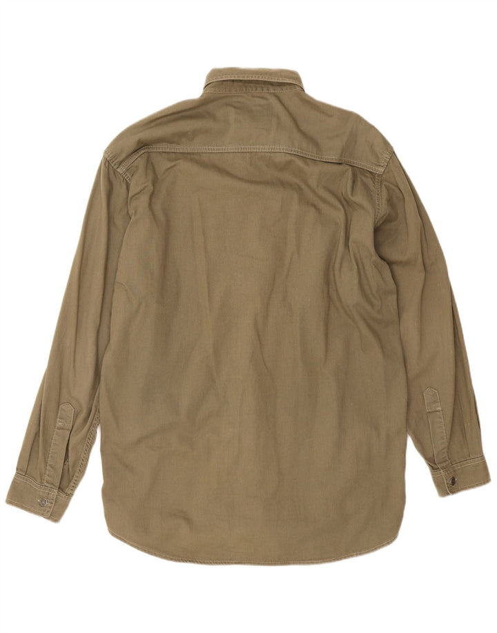 Levi's Herren-Hemd, groß, Khaki, Baumwolle