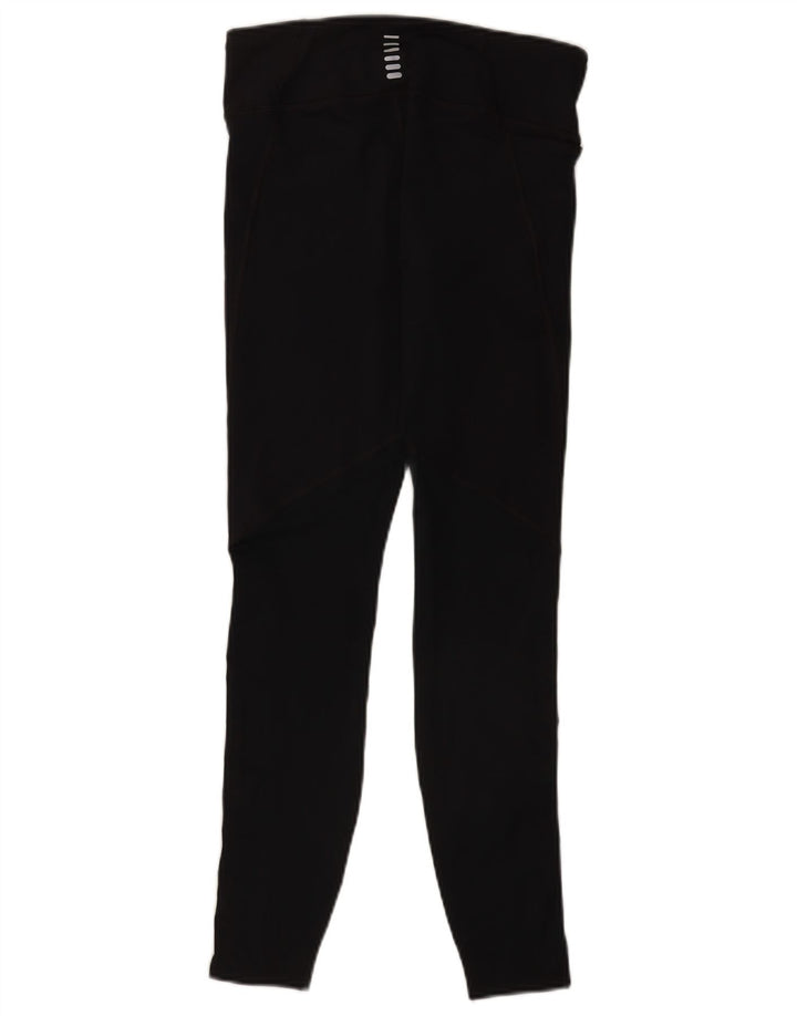 Under Armour Damen Heat Gear Leggings UK 12 Medium Marineblau
