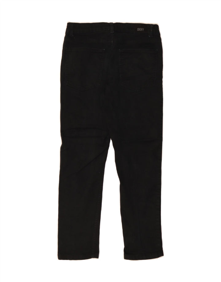 DKNY Womens Stanton Straight Jeans W30 L27 Black Cotton Vintage Dkny and Second-Hand Dkny from Messina Hembry 