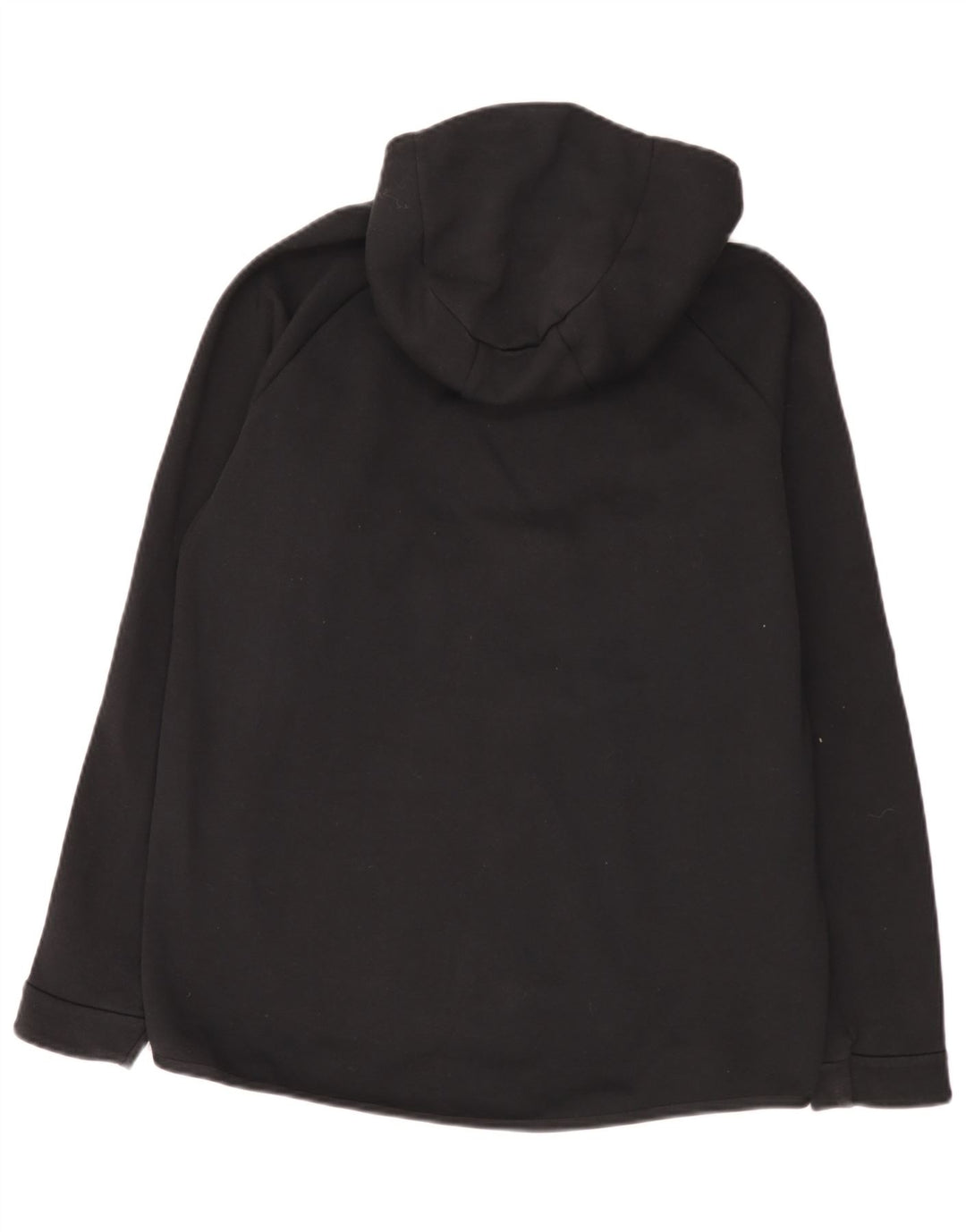 Nike Herren-Kapuzenpullover mit Reißverschluss, groß, aus schwarzer Baumwolle