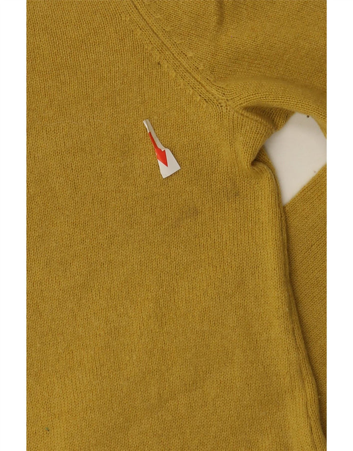 Hobbs Rollkragenpullover für Damen, UK 10, Größe S, gelbe Wolle