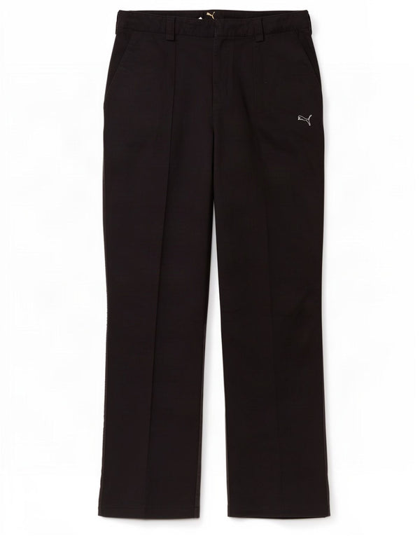 Puma Herren Straight Chino Hose W32 L32 Schwarz Colourblock Baumwolle