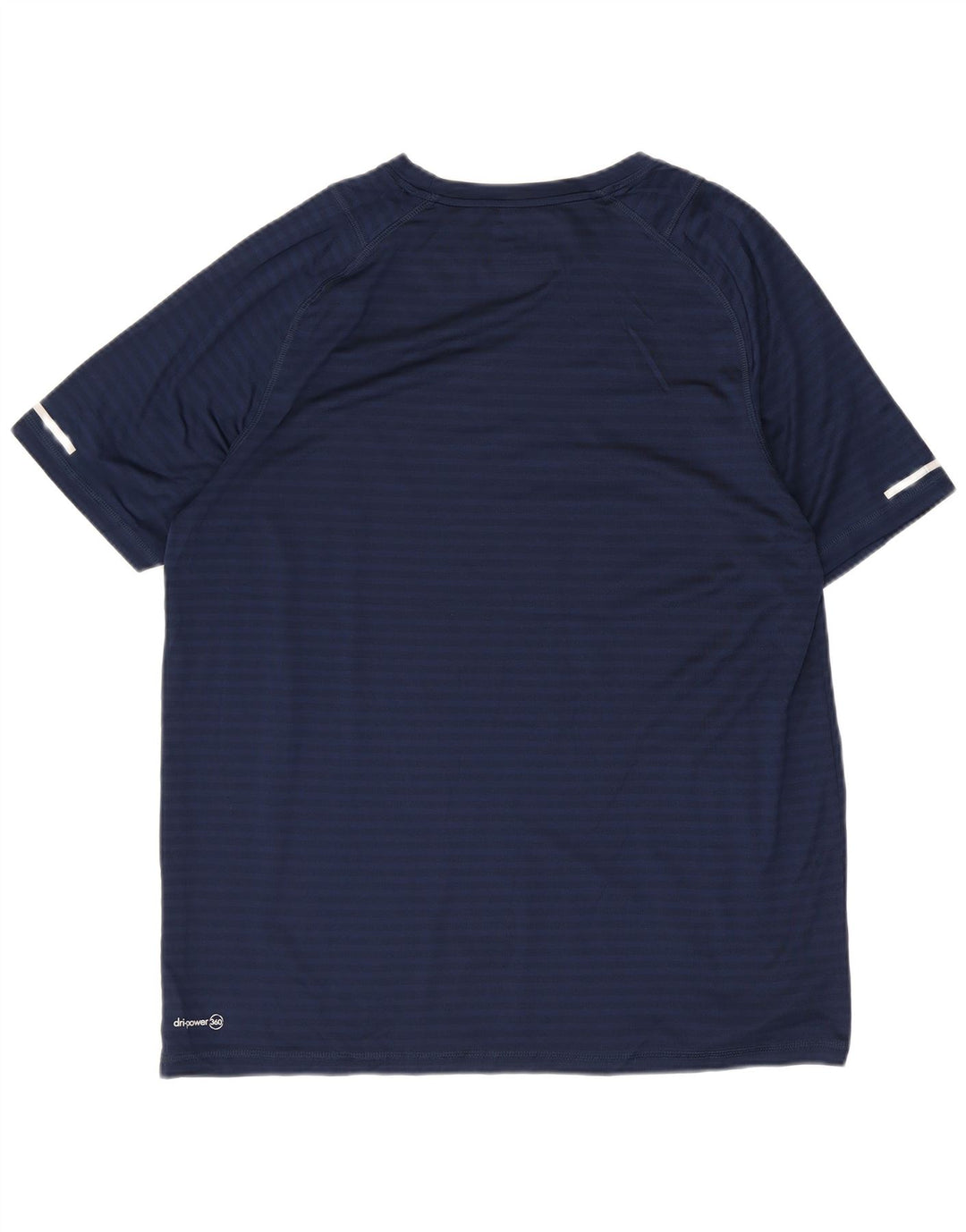 Russell Athletic Herren-T-Shirt, groß, marineblau, gestreift, Polyester
