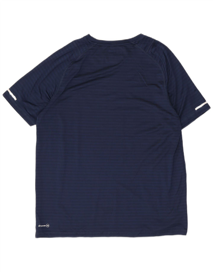 Russell Athletic Herren-T-Shirt, groß, marineblau, gestreift, Polyester