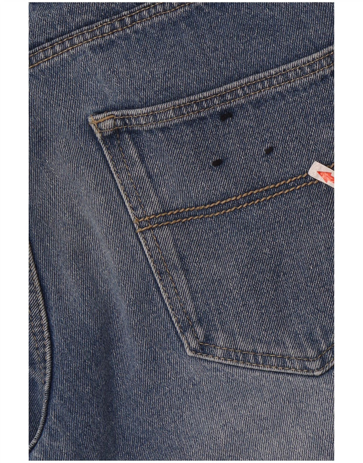 Pierre Cardin Herren-Jeansshorts, mittelgroß, W32, blaue Baumwolle