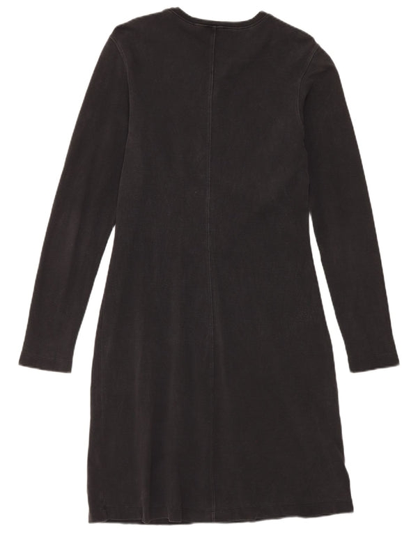 Patagonia Langarm-T-Shirt-Kleid für Damen, normal, UK 12, mittelschwarz