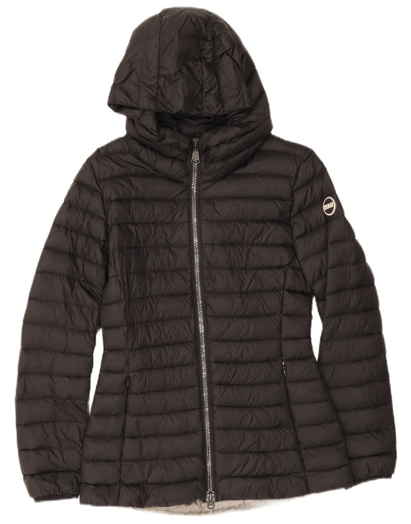 Colmar Damen-Jacke mit Kapuze, gepolstert, EU 40, Größe L, Schwarz, Polyamid