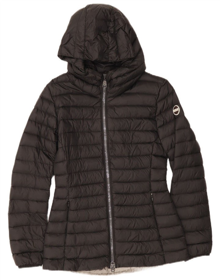 Colmar Damen-Jacke mit Kapuze, gepolstert, EU 40, Größe L, Schwarz, Polyamid