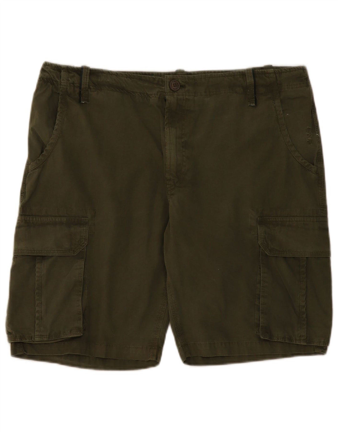 CMP Herren Cargoshorts IT 54 2XL W40 Khaki Baumwolle
