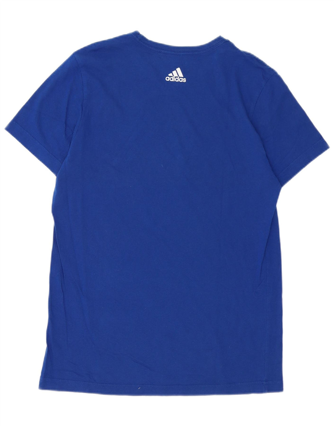 Adidas Herren Grafik T-Shirt Top Mittelblau