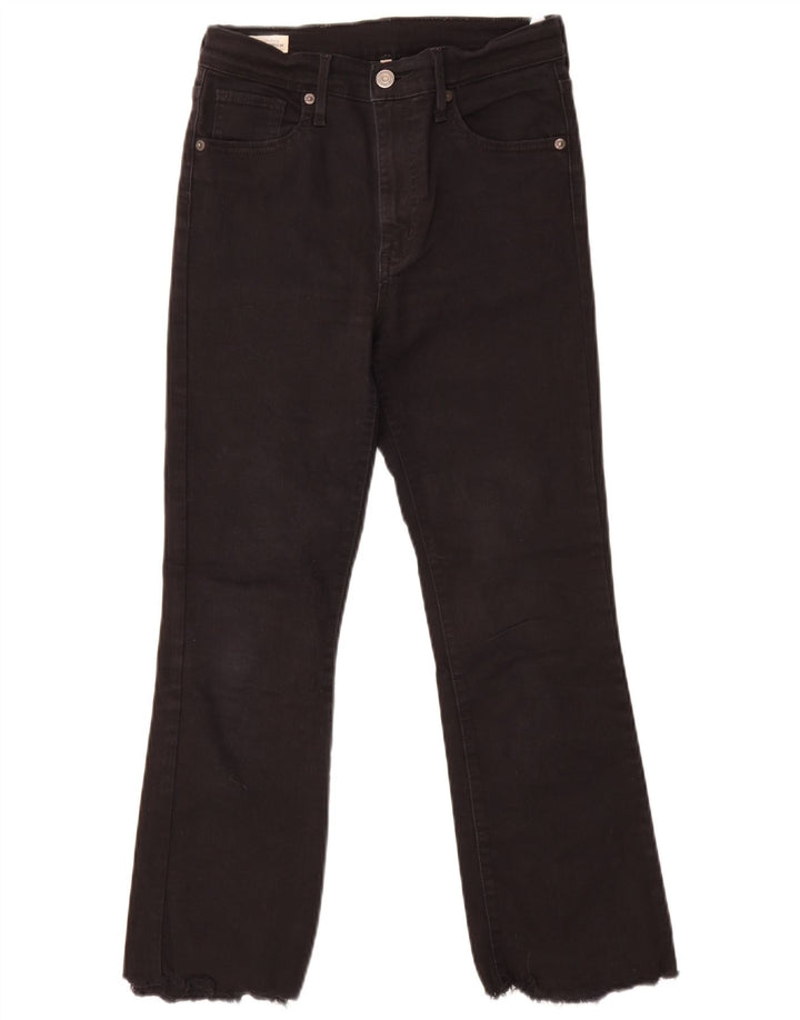Levi's Herren Straight Jeans W26 L26 Schwarze Baumwolle