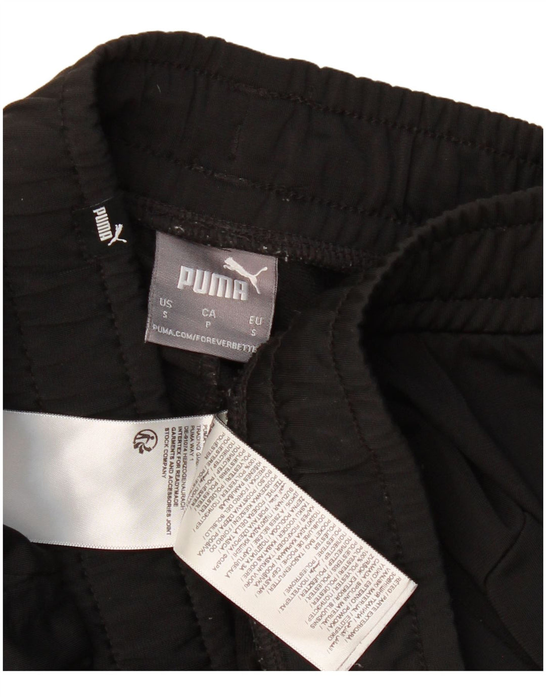 PUMA Herren-Trainingshose, Jogginghose, Größe S, Schwarz, Polyester