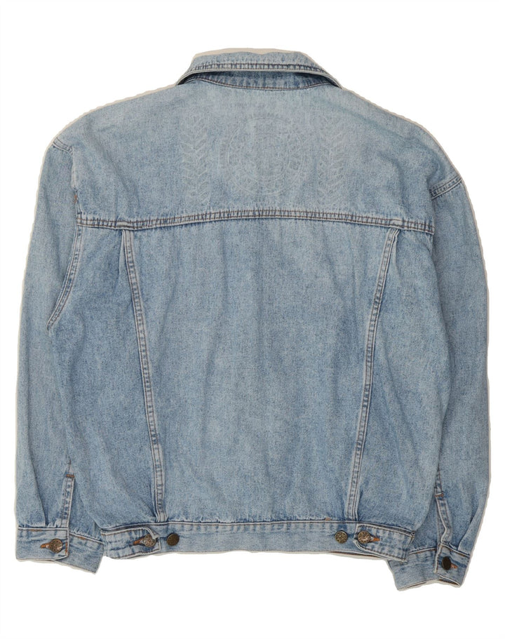 BASE 92 Mens Denim Jacket UK 36 Small Blue Vintage Base 92 and Second-Hand Base 92 from Messina Hembry 