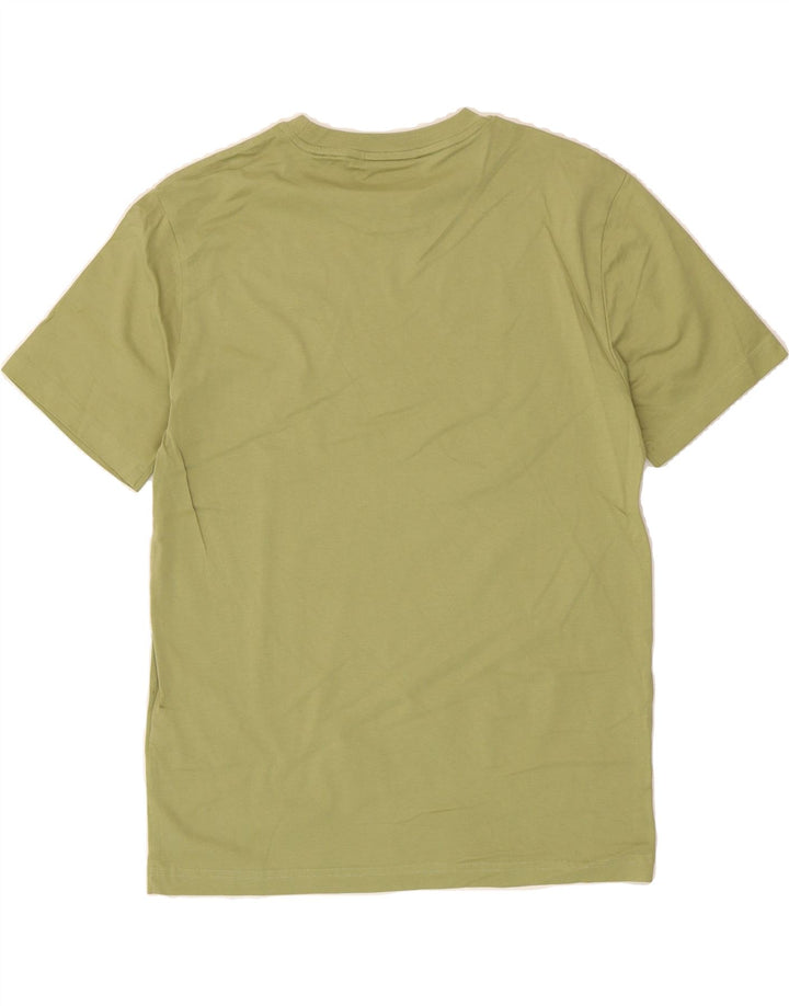 CALVIN KLEIN Mens T-Shirt Top Medium Green Cotton Vintage Calvin Klein and Second-Hand Calvin Klein from Messina Hembry 