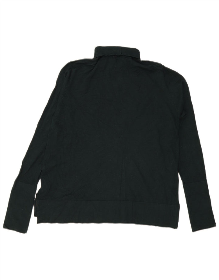 Zara Damen-Pullover mit Rollkragen, Gr. 14, Mittelgrün, Modal