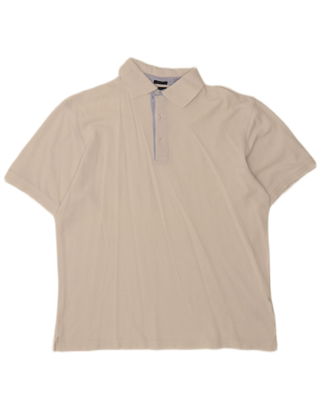 Daniel Hechter Herren Poloshirt XL Weiße Baumwolle