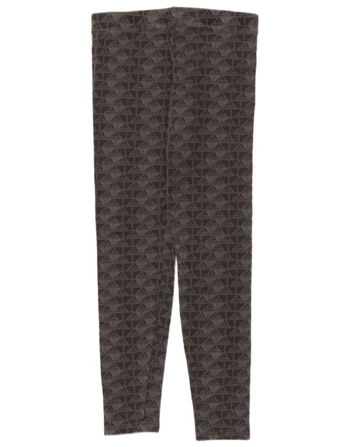 Adidas Mädchen-Grafik-Leggings, 14–15 Jahre, Grau