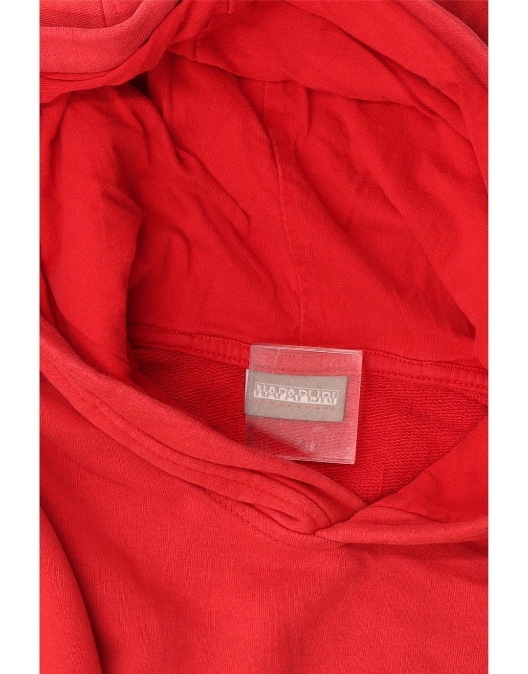 Napapijri Herren-Kapuzenpullover mit Grafik, Größe L, Rot