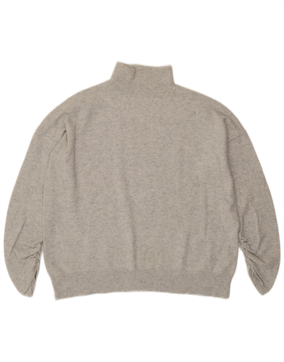 MINT VELVET Rollkragenpullover für Damen, Gr. 14, Mittelgrau meliert